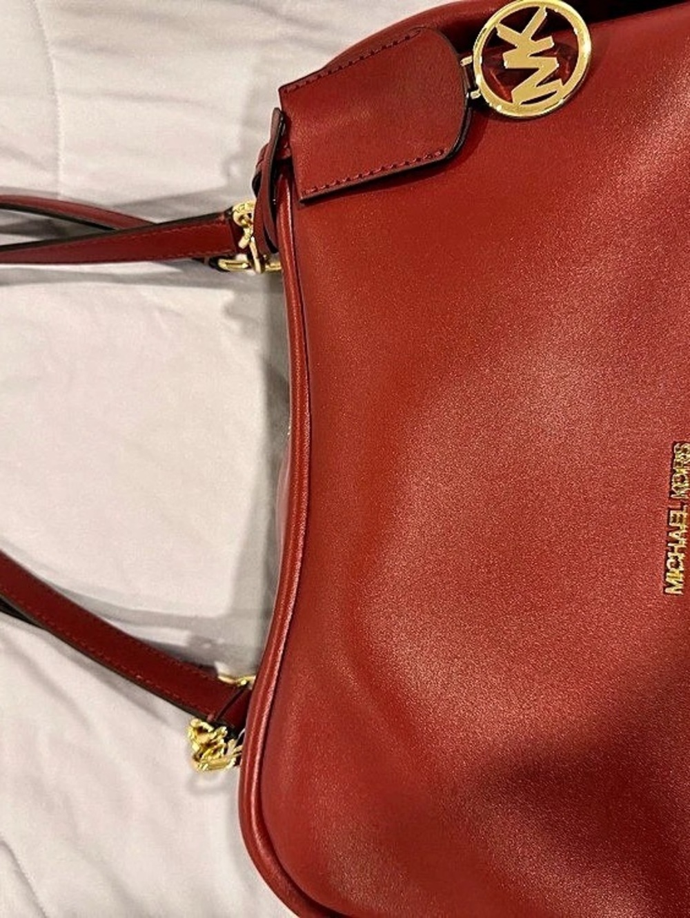 Michael Kors Red Shoulder Bag
